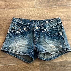 Size 26 Miss Me Denim Shorts
